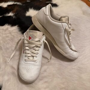 Reebok Classic Princess White Leather Sneakers